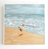 Original Painting "Joy on a Cloud-3" 40x40cm