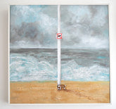 Original Painting "Joy on a Cloud-2" 40x40cm
