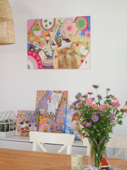 Original Painting "Corgi's Dream" 60x90cm