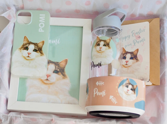 No.3 Customised Pet Portrait Original Gift Set