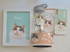No.3 Customised Pet Portrait Original Gift Set