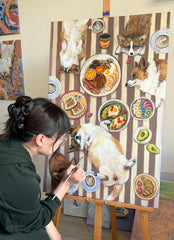 Original Painting "Breakfast"