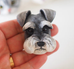 Personalized Pet Sculpture – Custom Plaster Figurine, Pet Memorial Gift, Fridge Magnet or Car Diffuser Keepsake