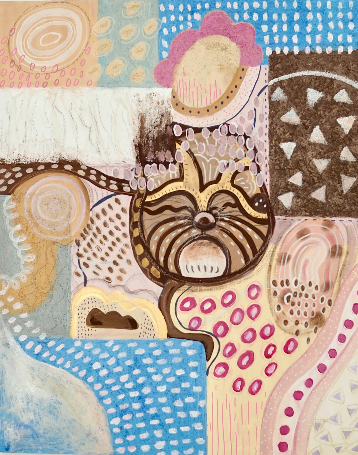 Original Painting "Cavapoo's Dream" 60x80cm