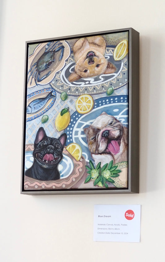 [SOLD] Original Painting "Blue Dream"