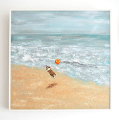 Original Painting "Joy on a Cloud-3" 40x40cm