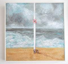 Original Painting "Joy on a Cloud-2" 40x40cm