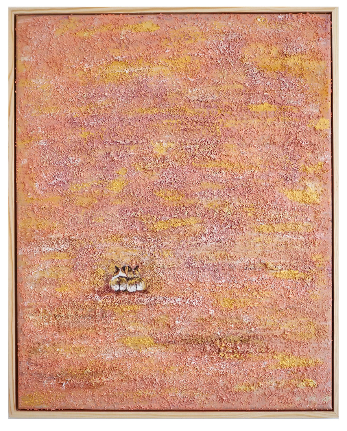 Original Painting "Feeling Safe" Corgis