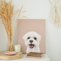 Customised Pet Portrait - Basic Canvas Printing 40x50cm no frame