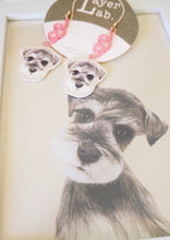 Load image into Gallery viewer, Customised Pet Portrait | Christmas or Birthday Gift Box with earrings
