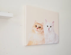 Customised Pet Portrait - Basic Canvas Printing 40x50cm no frame